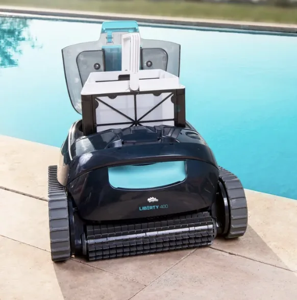 Robot Liberty 400 sur la ligne d'eau